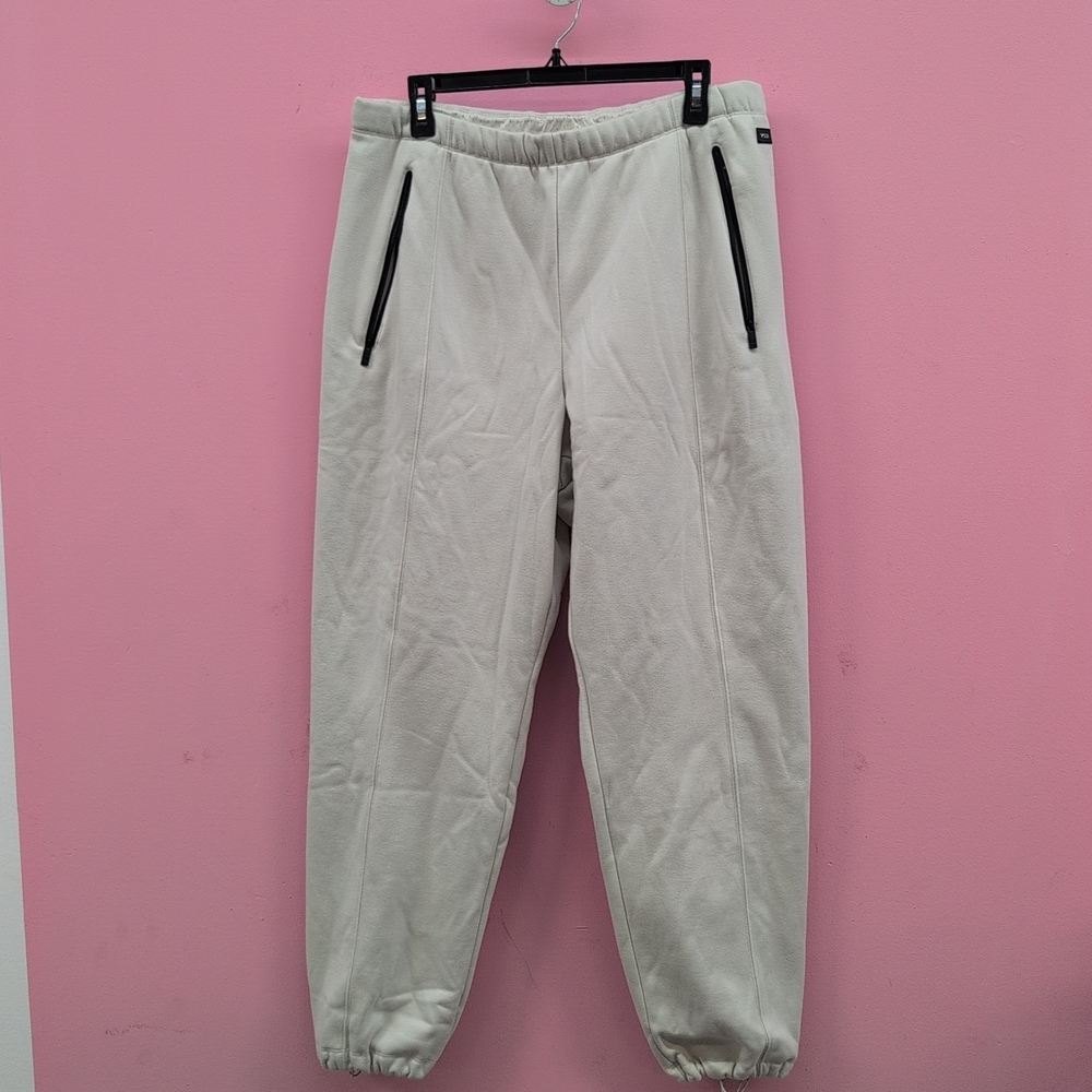 Victoria's Secret VSX Movement Fleece Slim Pants Size XL Classic Plaster